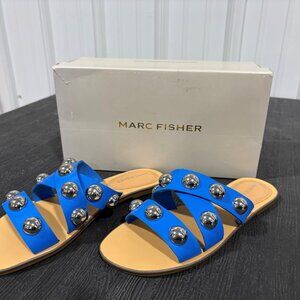 BRAND NEW Marc Fisher Brytew slip‑on sandals Size 7.5
